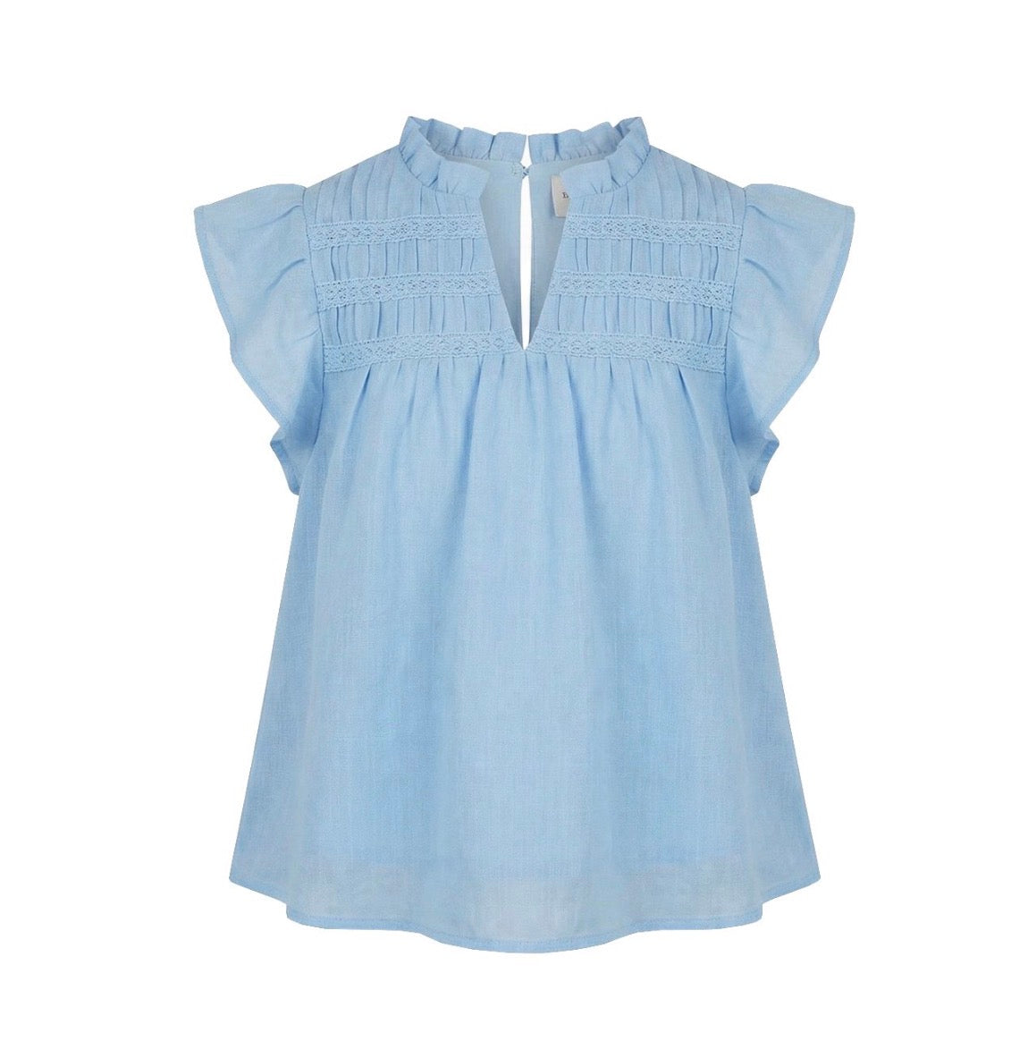 Vilje&Ve - Lollo Blouse - Lysblå - Jente - 6-16 år