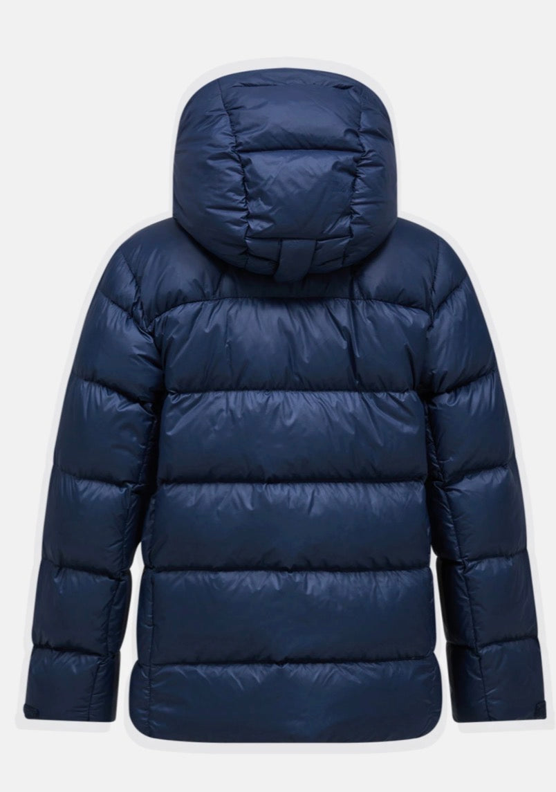 Peak - Dunjakke - Mørkeblå - Unisex - 130 cm