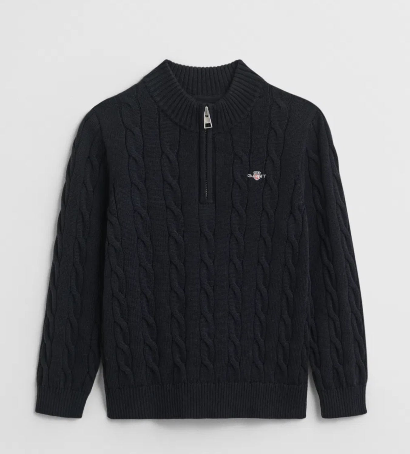 Gant - Flette - Halfzip - Mørkblå - Gutt - 9-11 år