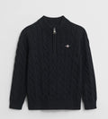 Gant - Flette - Halfzip - Mørkblå - Gutt - 12-16 år