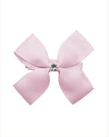 Prinsessefin – Klassisk sløyfeklemme med diamant – Lys rosa – Jente – One size