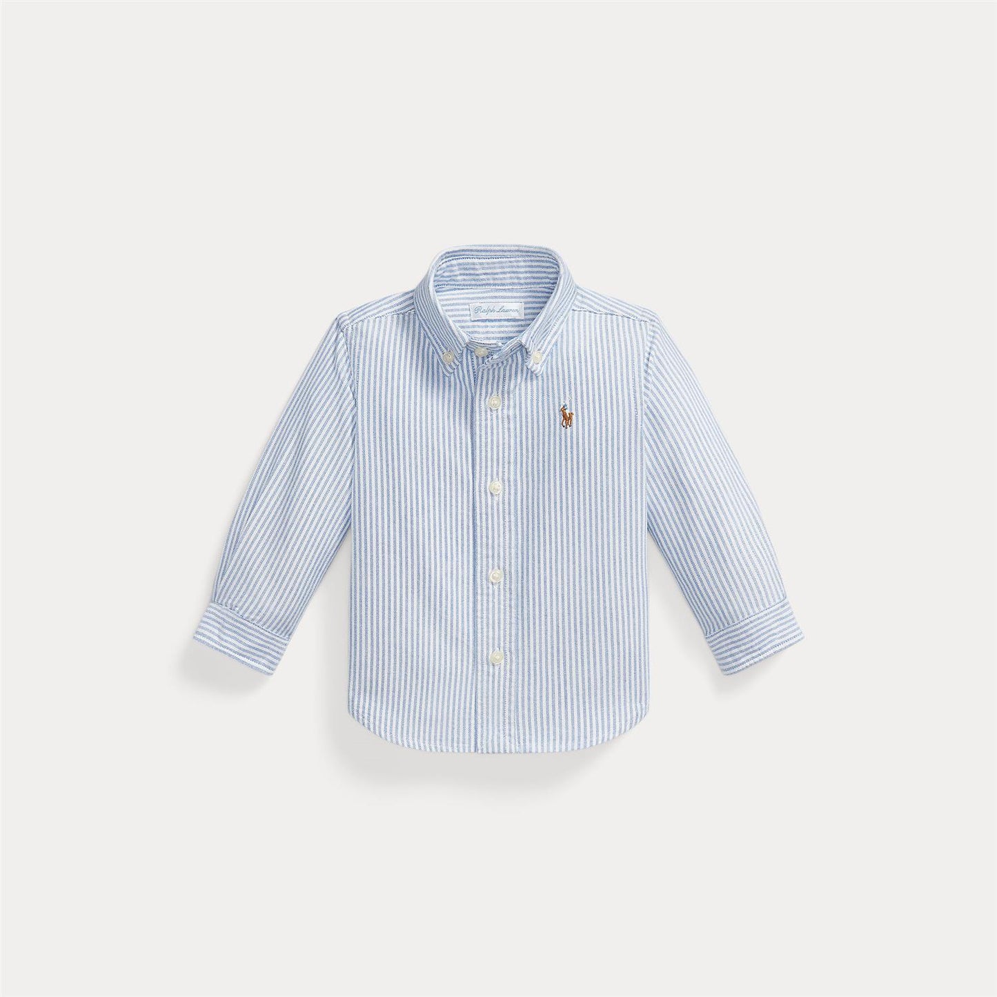 Ralph Lauren - Skjorte - Striper - Cotton - Gutt - 9-24 mnd