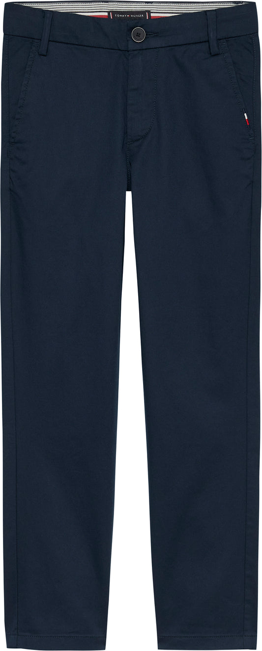 Tommy Hilfiger - Chino pant - Blå - Gutt - Str 8-16 år