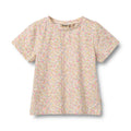 Wheat – Manna T-skjorte med blomstermotiv – Rosa – Jente – 3-12 år