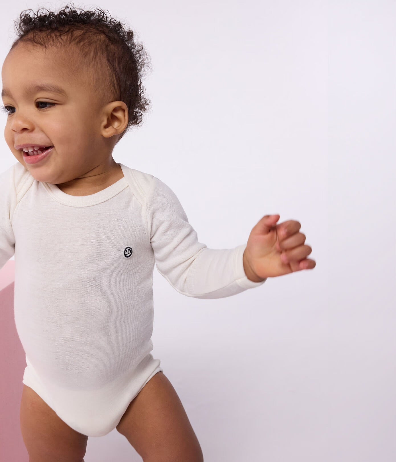 Petit Bateau - Ullbody - Offwhite - Unisex - 3-36 mnd