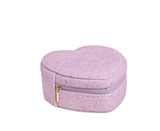 Rockahula - Enchanted Glitter Heart Jewellery Box - Lilla