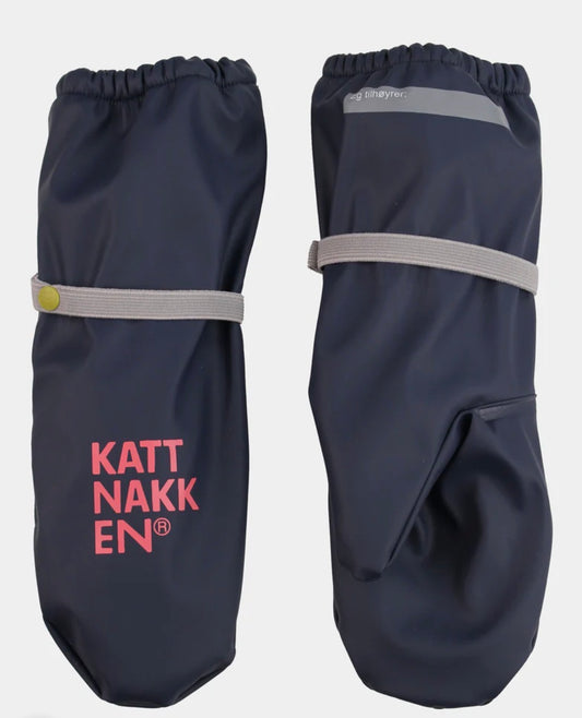 Kattnakken - Regnvotter - Marine - 0/1-5/6 år