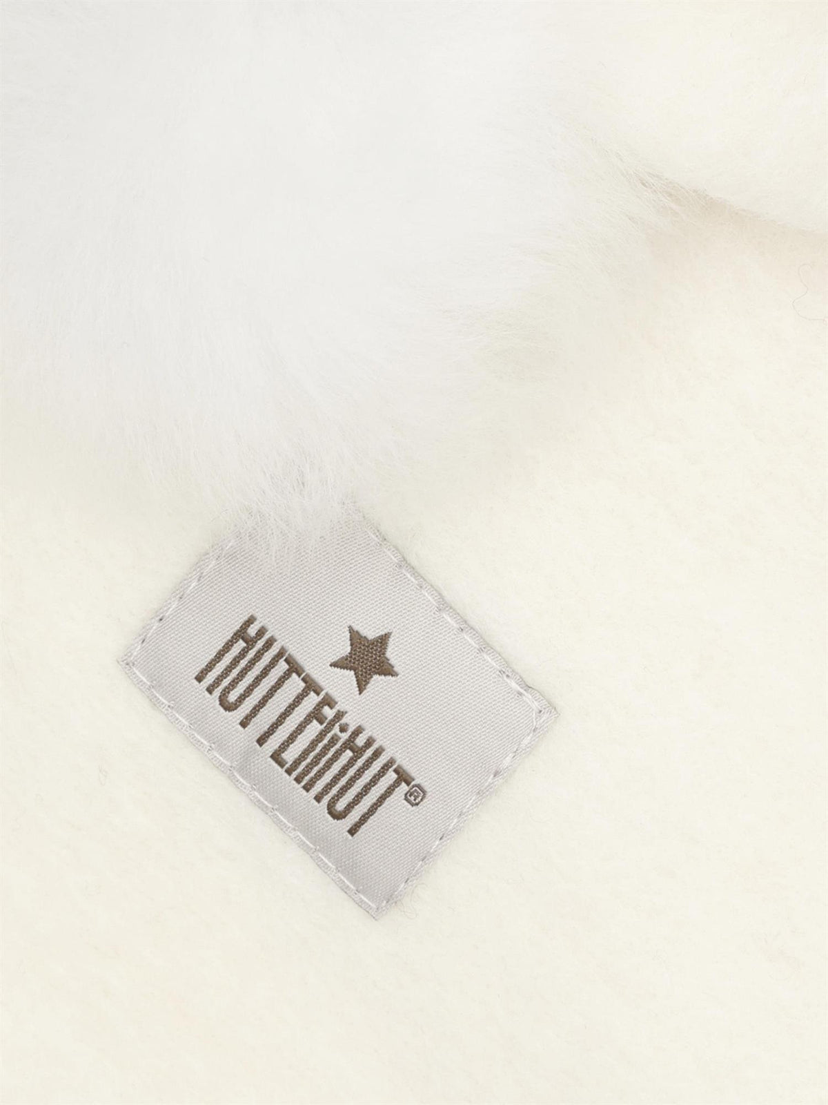 Huttelihut - Balaclava - Ull - Alpacca  dusker - Hvit - Unisex - 1-4 år
