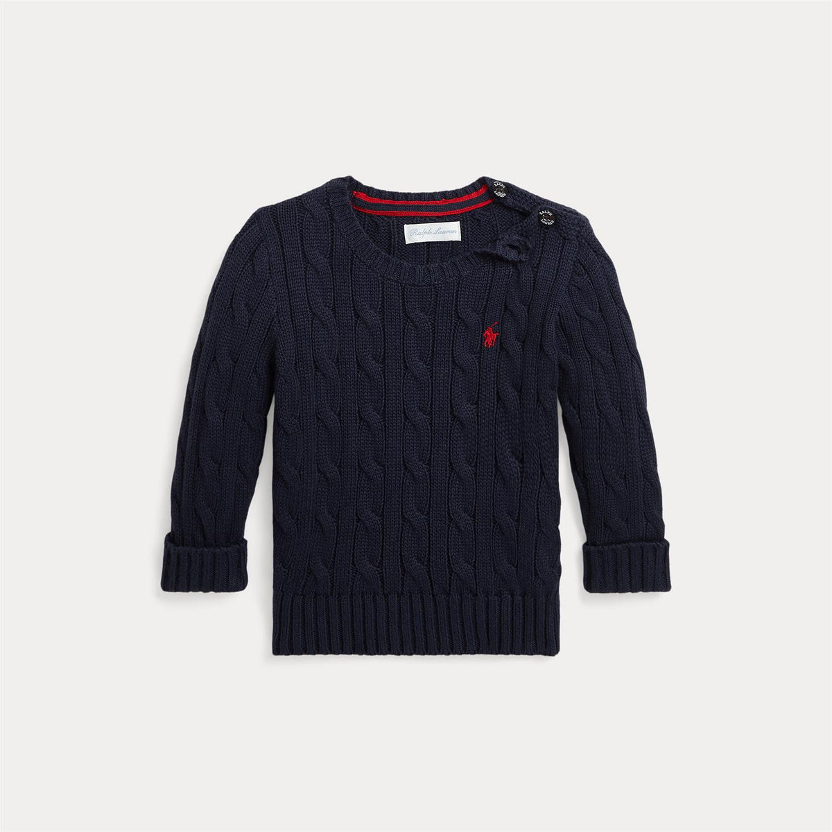 Polo Ralph Lauren – Flettegenser – Mørkeblå – Gutt – 1-2 år