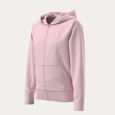 Polo Ralph Lauren – Hettejakke med hvit hest – Rosa – Jente – 7-16 år