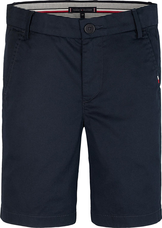 Tommy Hilfiger - Chinos shorts - Blå - Gutt - 4-7 år