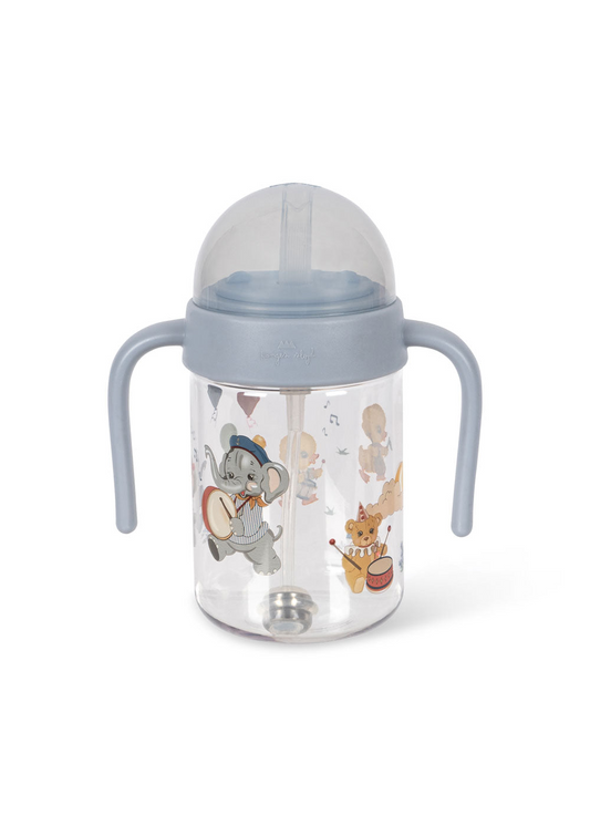 Konges Sløjd – Drikkeflaske med håndtak – Blå – Gutt – 1 år