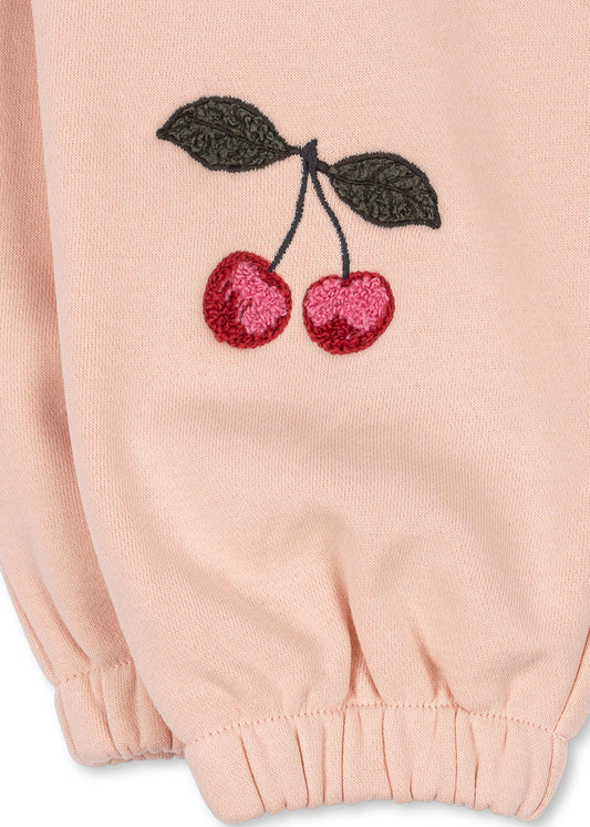 Konges Sløjd – Bukse med kirsebærpynt – Rosa – Jente – 1-8 år