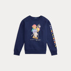 Polo Ralph Lauren – Collegegenser med bamsemotiv – Mørkeblå – Gutt – 3-7 år