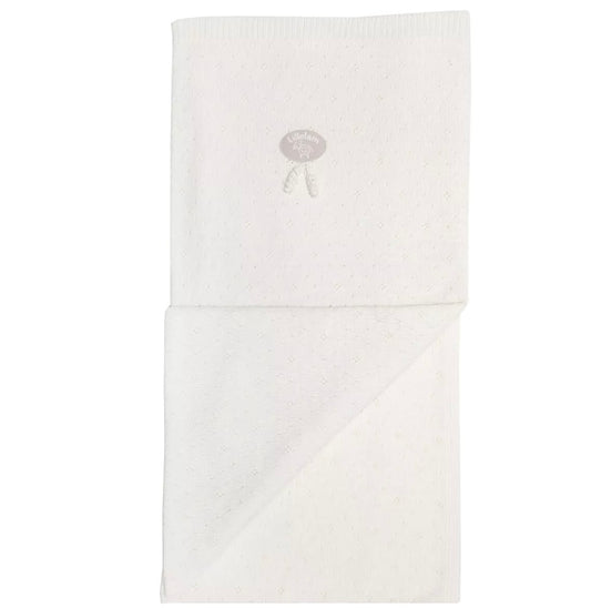 Lillelam - Pledd tynn Classic - Hvit - Unisex - Onesize