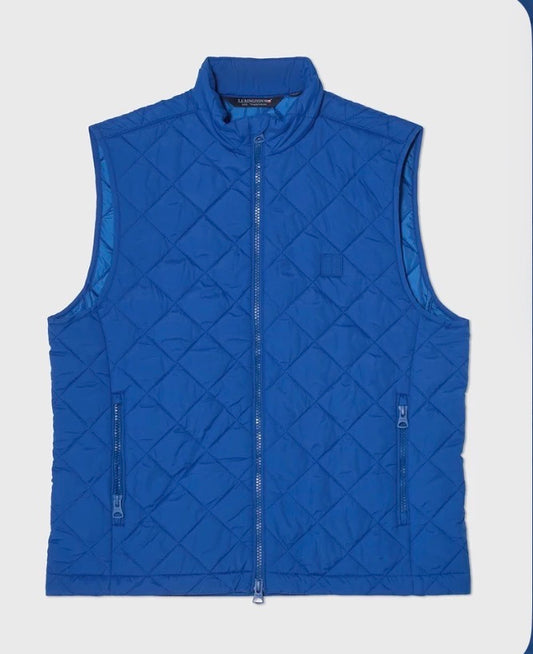 Lexington – Quilted Vest med lommer – Mellomblå – Gutt – 11-16 år