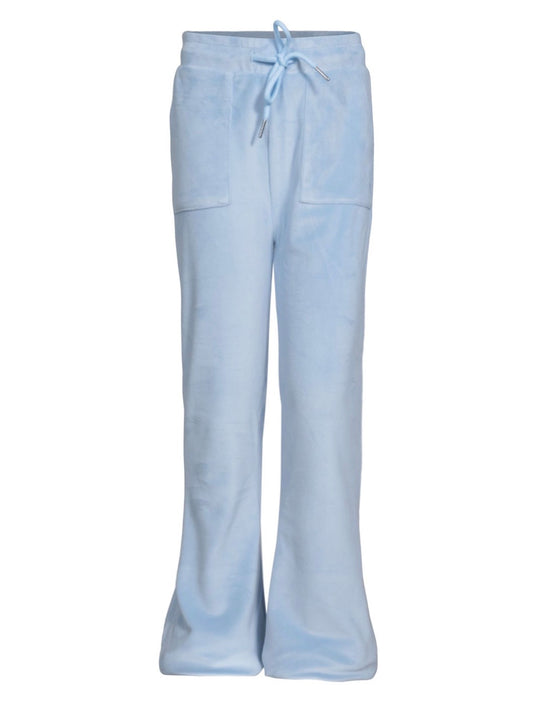 Vilje & Ve – Hermine Velour Bukse med lommer – Bluebelle – Jente – 3-12 år