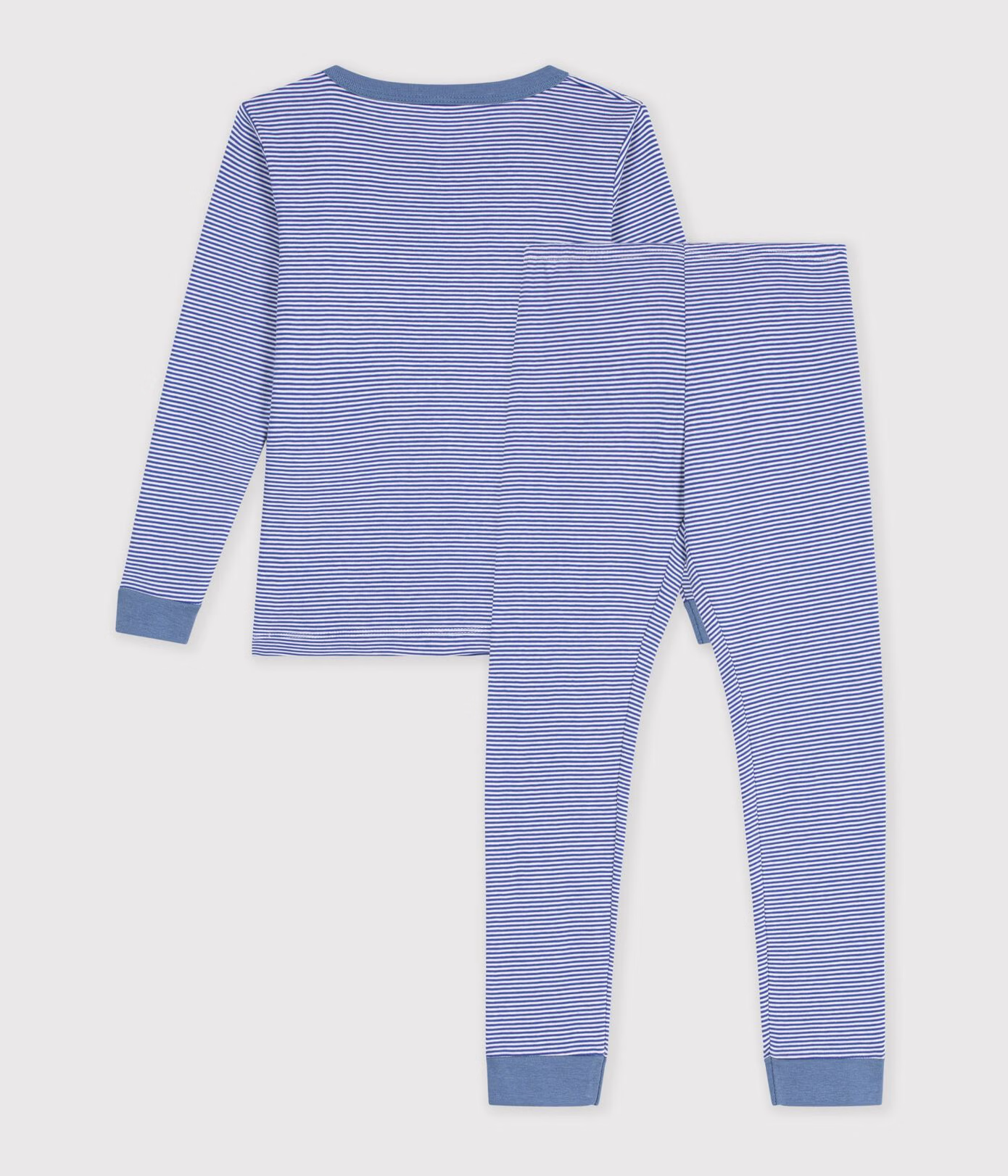 Petit Bateau - Pyjamas - Striper - gutt - 4-12 år