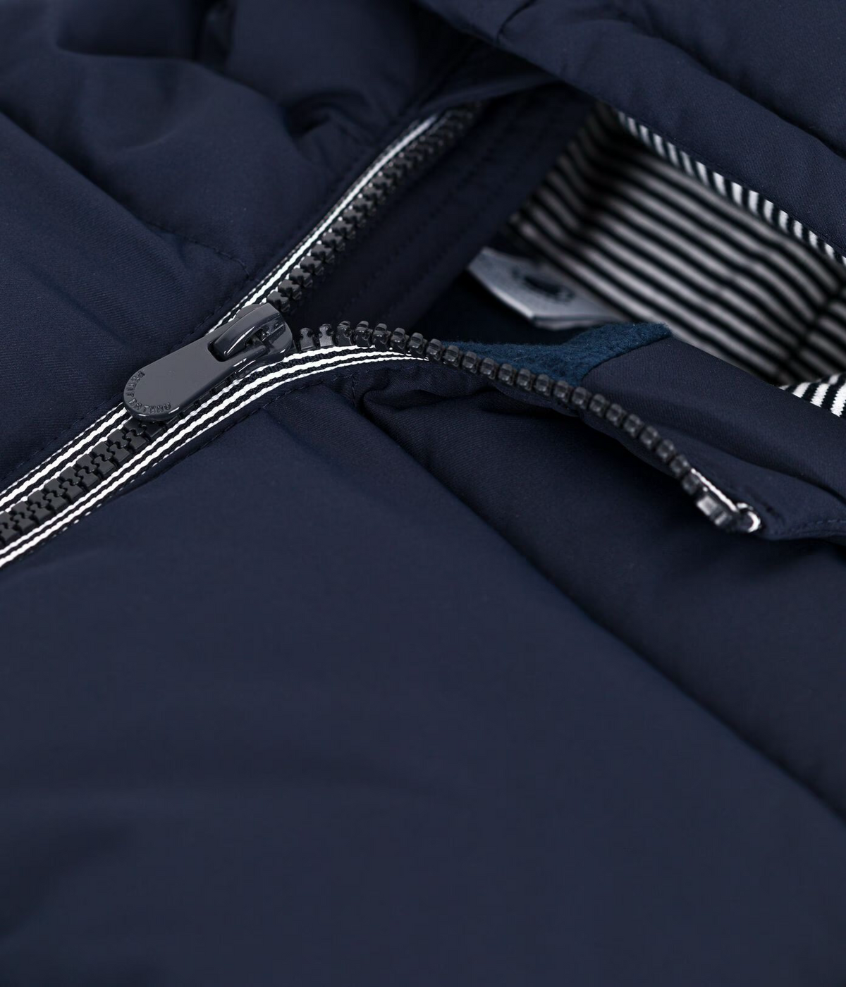 Petit Bateau – Boblejakke – Mørkeblå – Unisex – 1-8 år