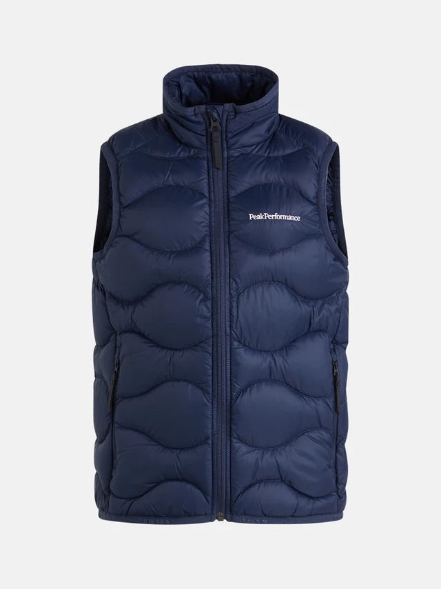 Peak Performance – Dunvest med andedunfyll – Blå – Unisex – 10-15 år