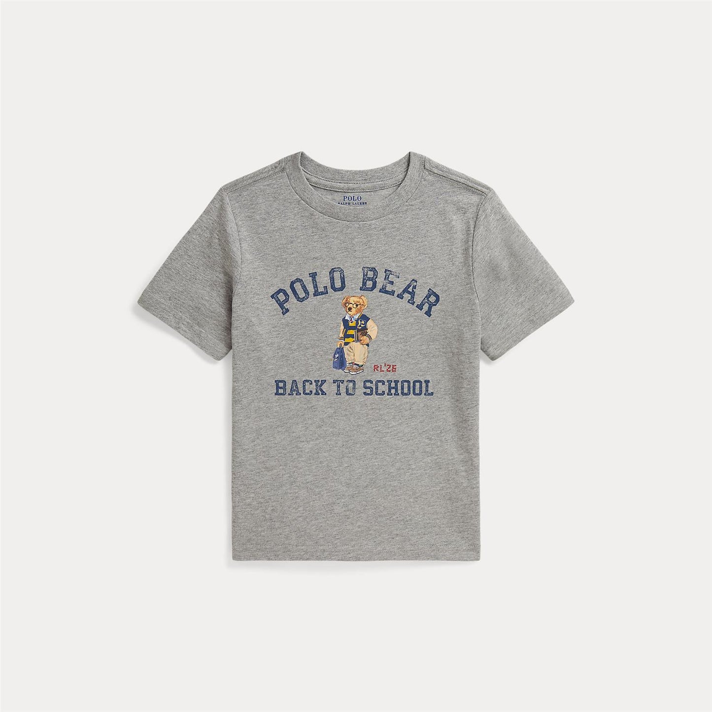 Ralph Lauren - T-skjorte - Grå  - Gutt - str. 5-7 år