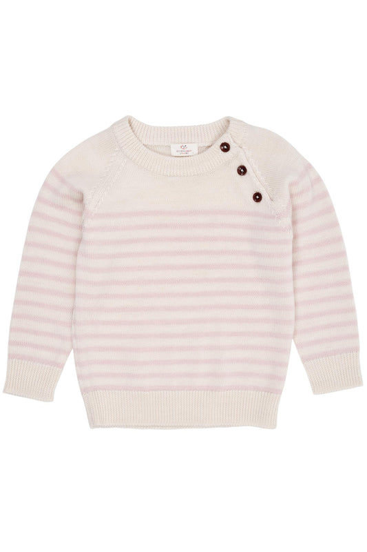 Merino Classic Striped Pullover