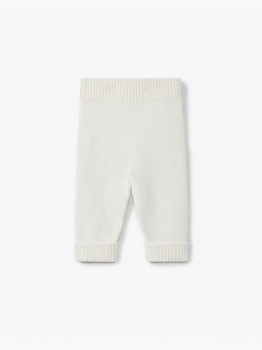 Wedoble – Ullbukse – Hvit – Unisex – 0-3 år