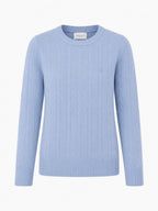 Vilje&Ve - Elise Pullover  -  Blå - Jente - 4-12 år