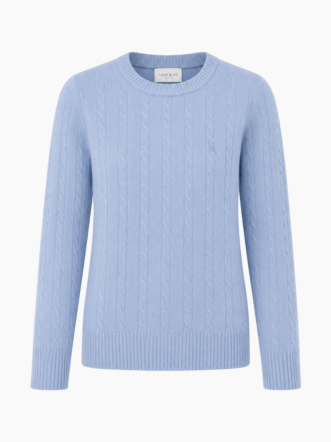 Vilje&Ve - Elise Pullover  -  Blå - Jente - 4-12 år