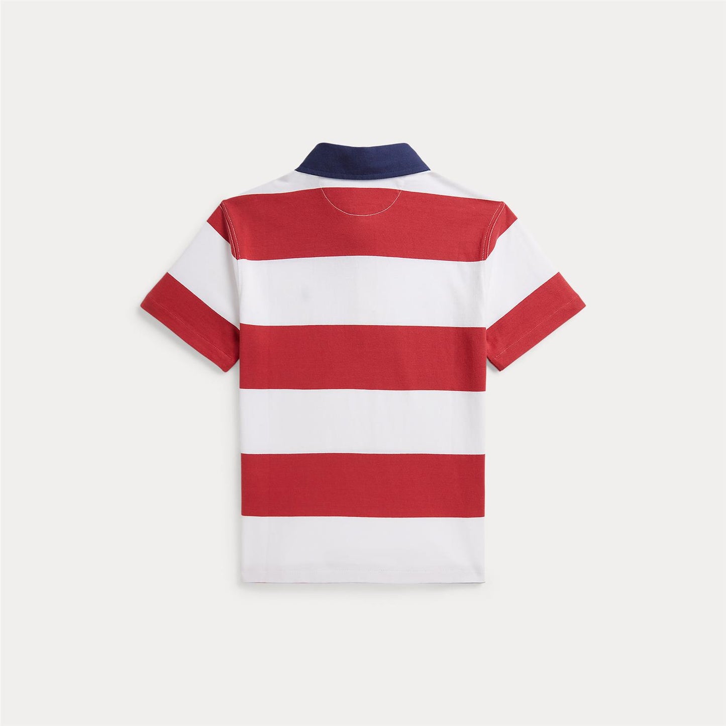 Polo Ralph Lauren – Piquet T-skjorte med stripemønster – Rød/hvit – Gutt – 8-20 år