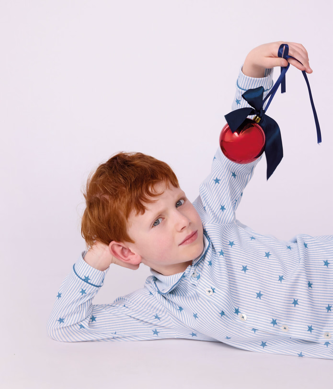 Petit Bateau - Pyjamas - Stjerner - Gutt - 2-6 år