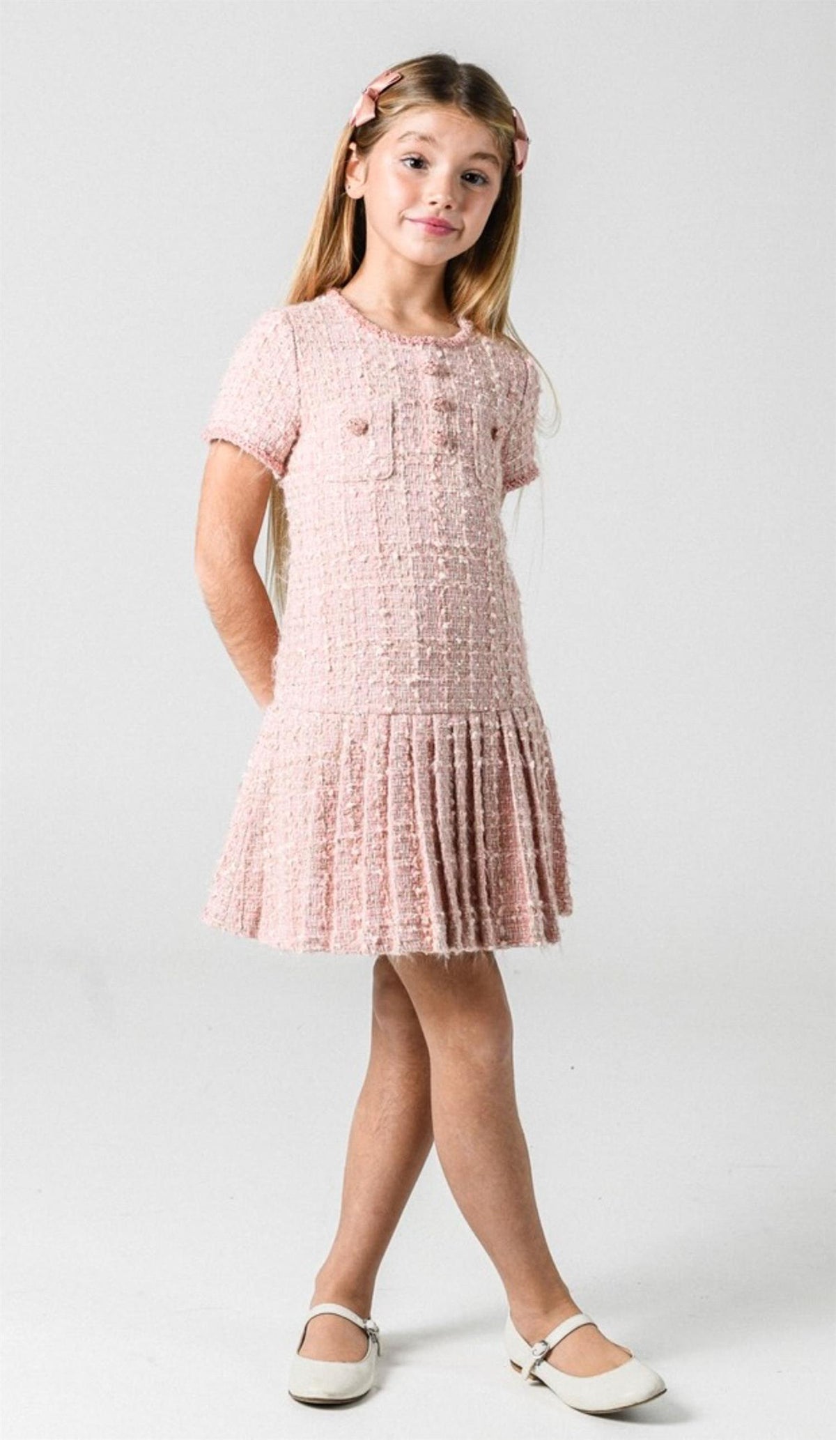 Prinsessefin - Charlotta Dress - Rosa - Jente - 4-14 år
