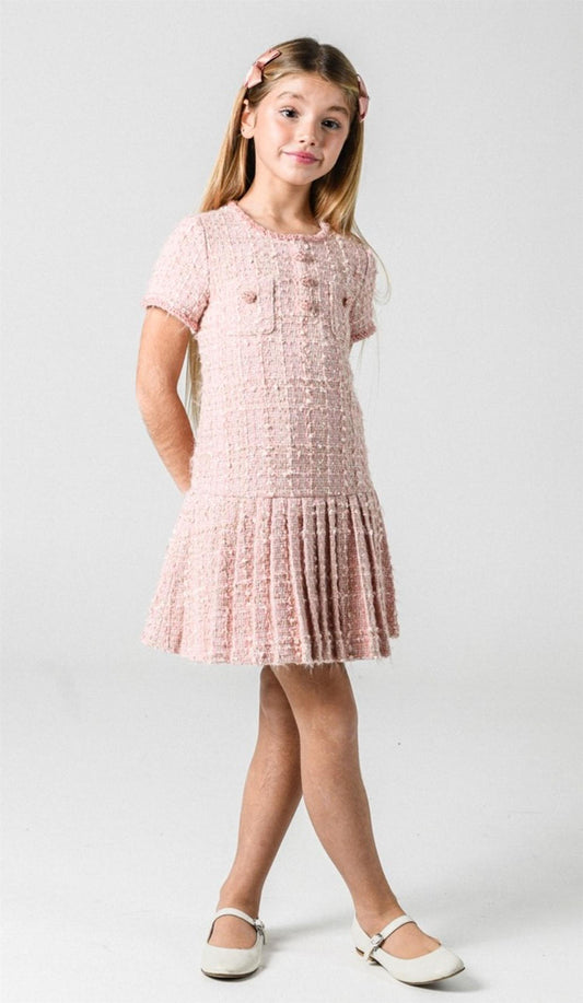 Prinsessefin - Charlotta Dress - Rosa - Jente - 4-14 år