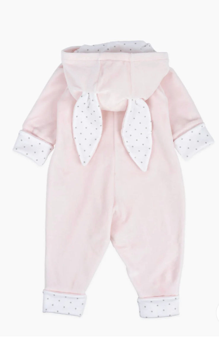 Livly - Plush Bunny Overall - Rosa - Jente - 1-6 mnd