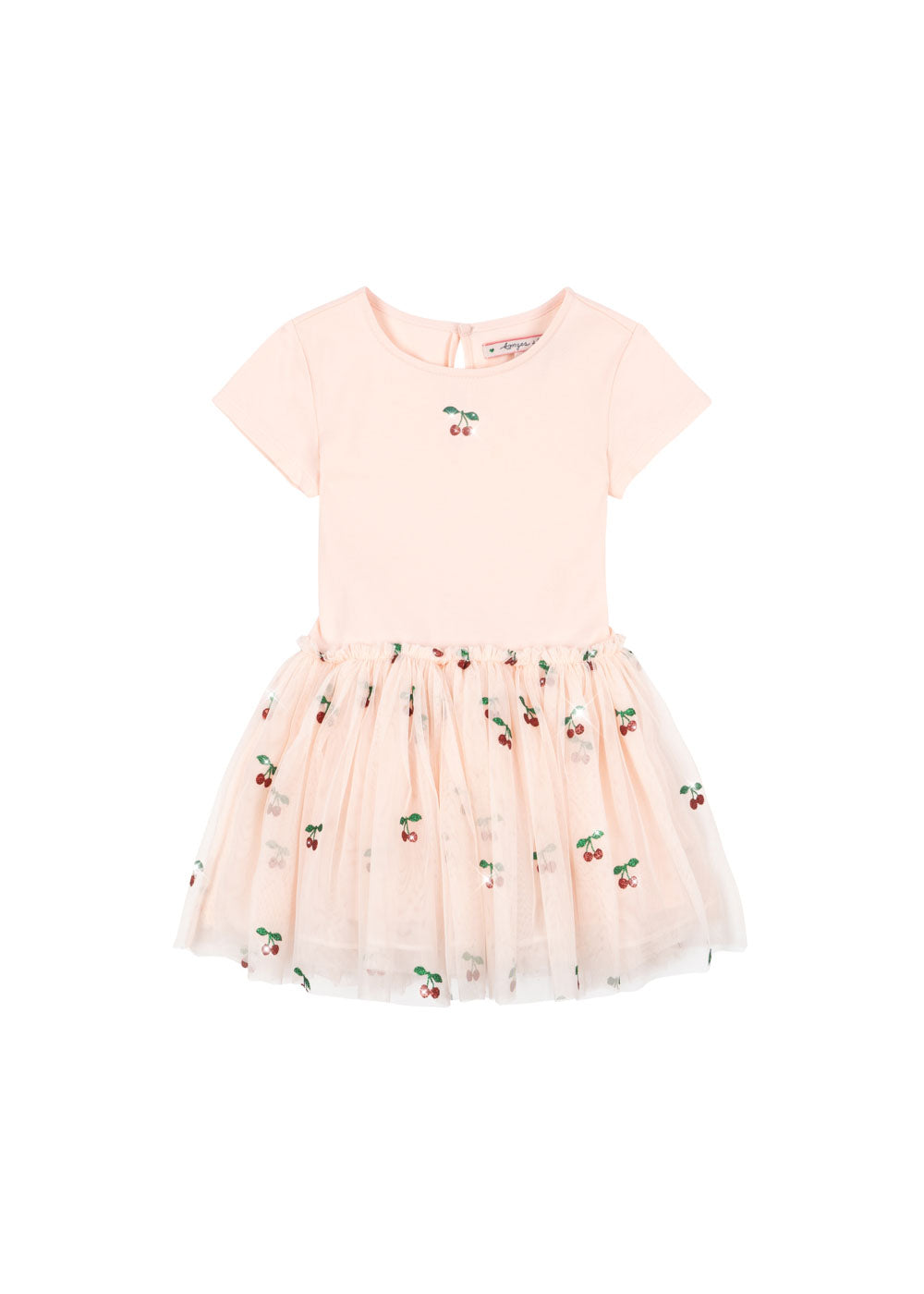 Konges Sløjd Ballerina Dress med tyllskjørt og glitter – rosa – jente