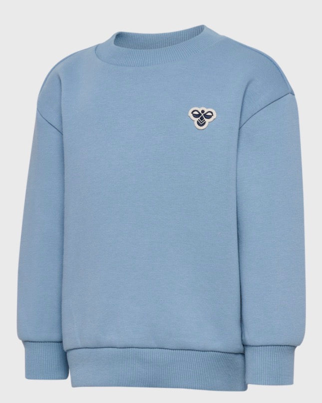 Hummel – Loose Crewneck Bee genser – Blå – Gutt – 0-5 år