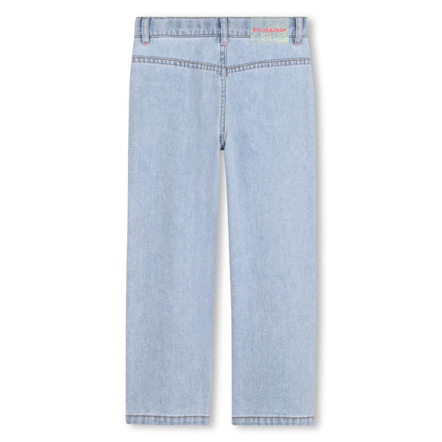 Billieblush – Jeans med rhinestone lommer – Blå – Jente – 4-12 år