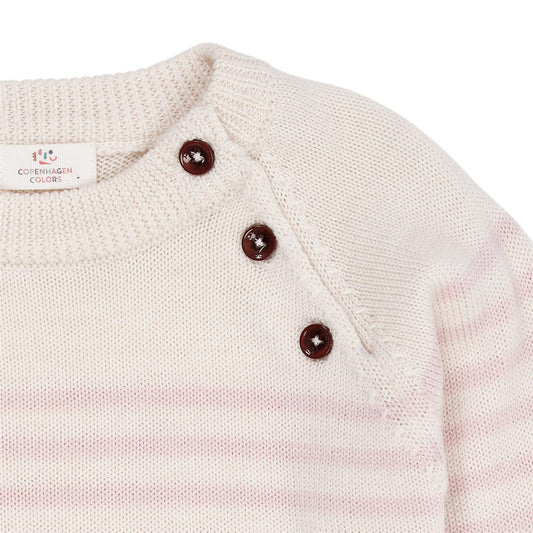 Merino Classic Striped Pullover