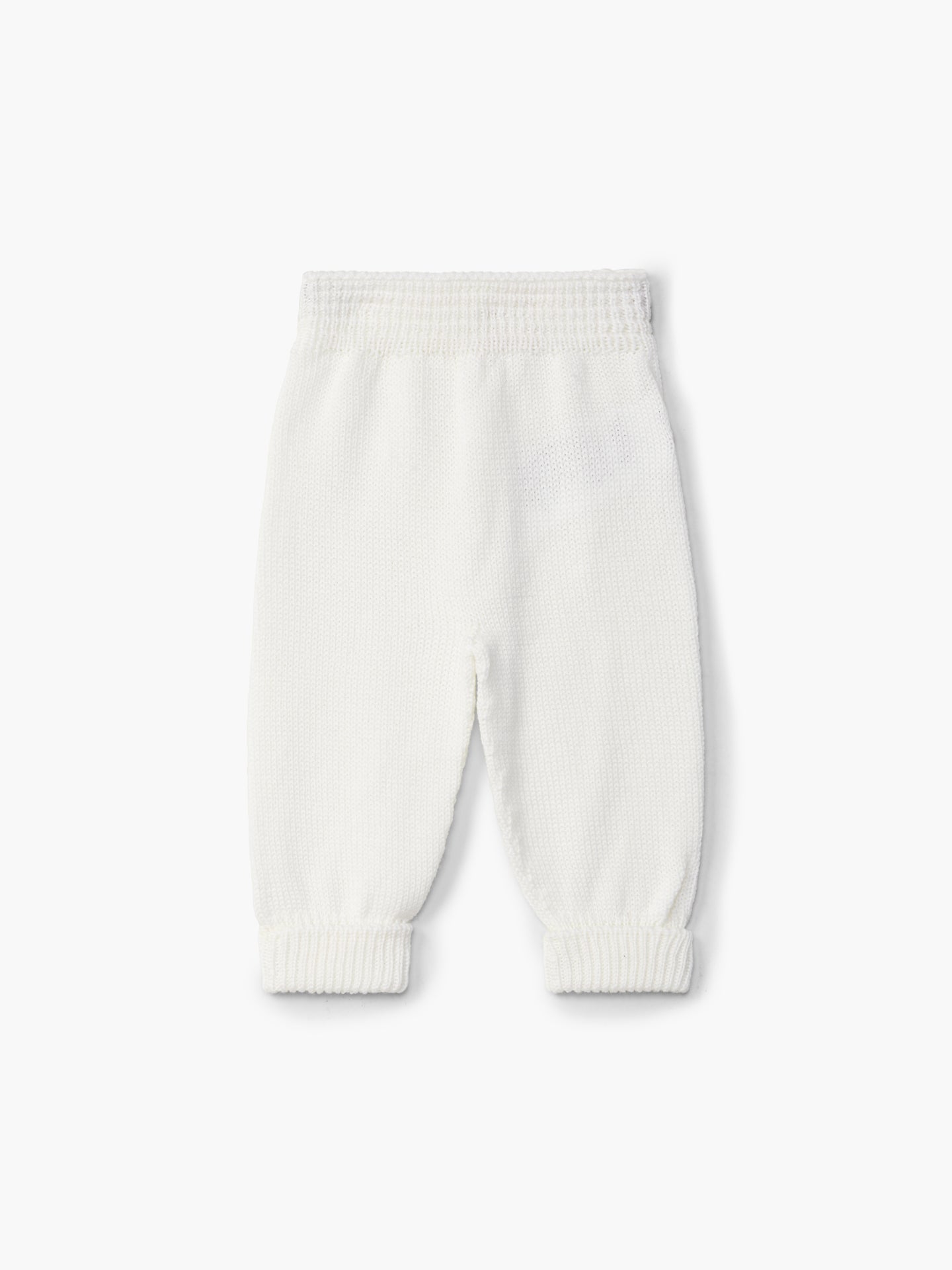 Wedoble - Ull Bukse - Unisex - Hvit - 6-36 mnd