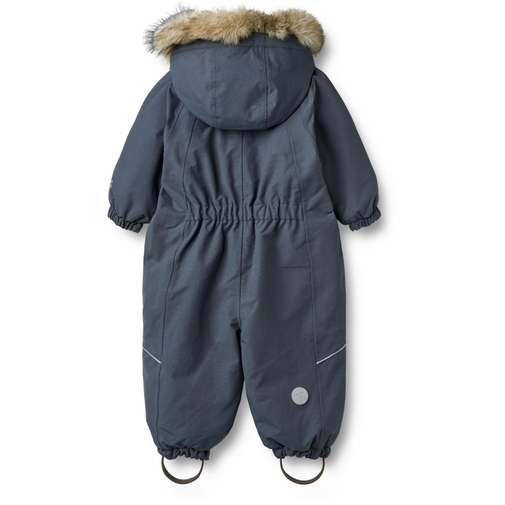 Wheat - Snowsuit Nickie - Blå - Gutt - 74-98 cm