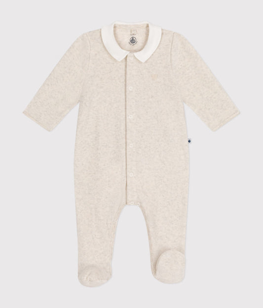 Petit Bateau - Heldrakt - beige - Unisex - 0-6 mnd