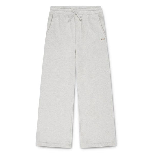 Abercrombie fleece joggebukse beige jente vide ben