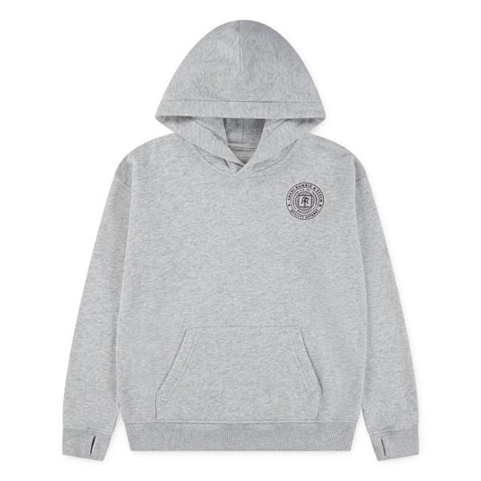 Abercrombie hettegenser grå unisex logo foran og bak