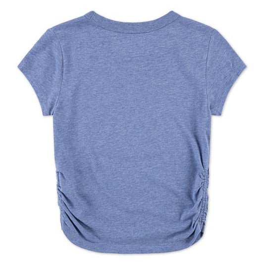Abercrombie T-skjorte blå jente frontprint