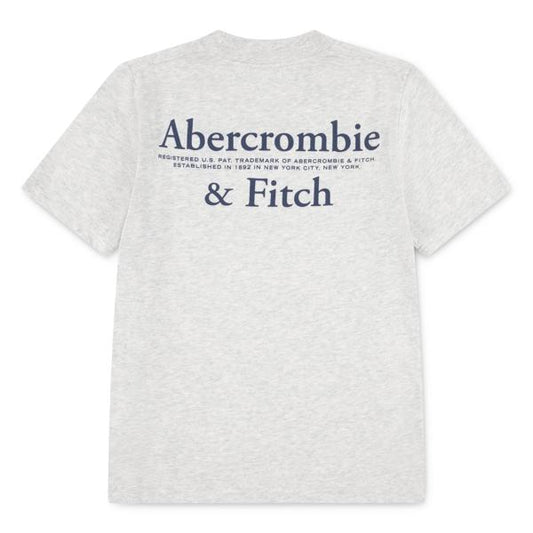 Abercrombie T-skjorte i grå til gutt 9–16 år