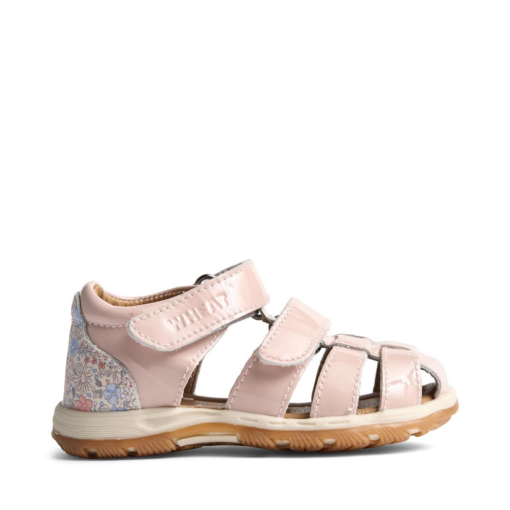 Wheat – Frei sandal med borrelås – Rosa – Jente – Str 20-26