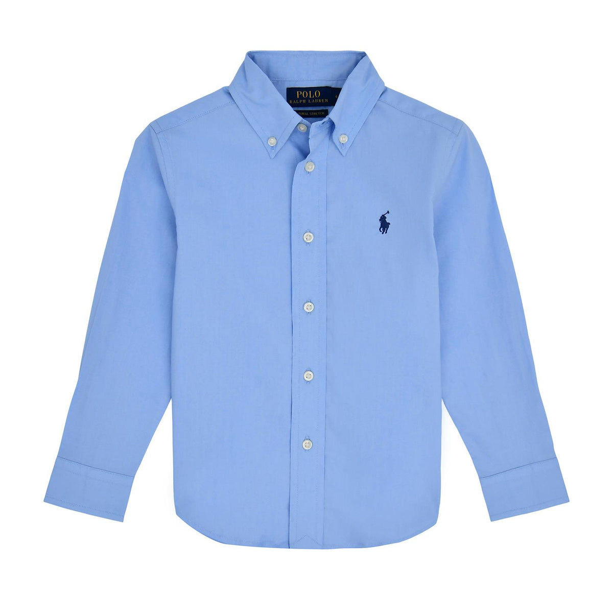 Polo Ralph Lauren – Poplinskjorte – Lyseblå – Gutt – 2-7 år