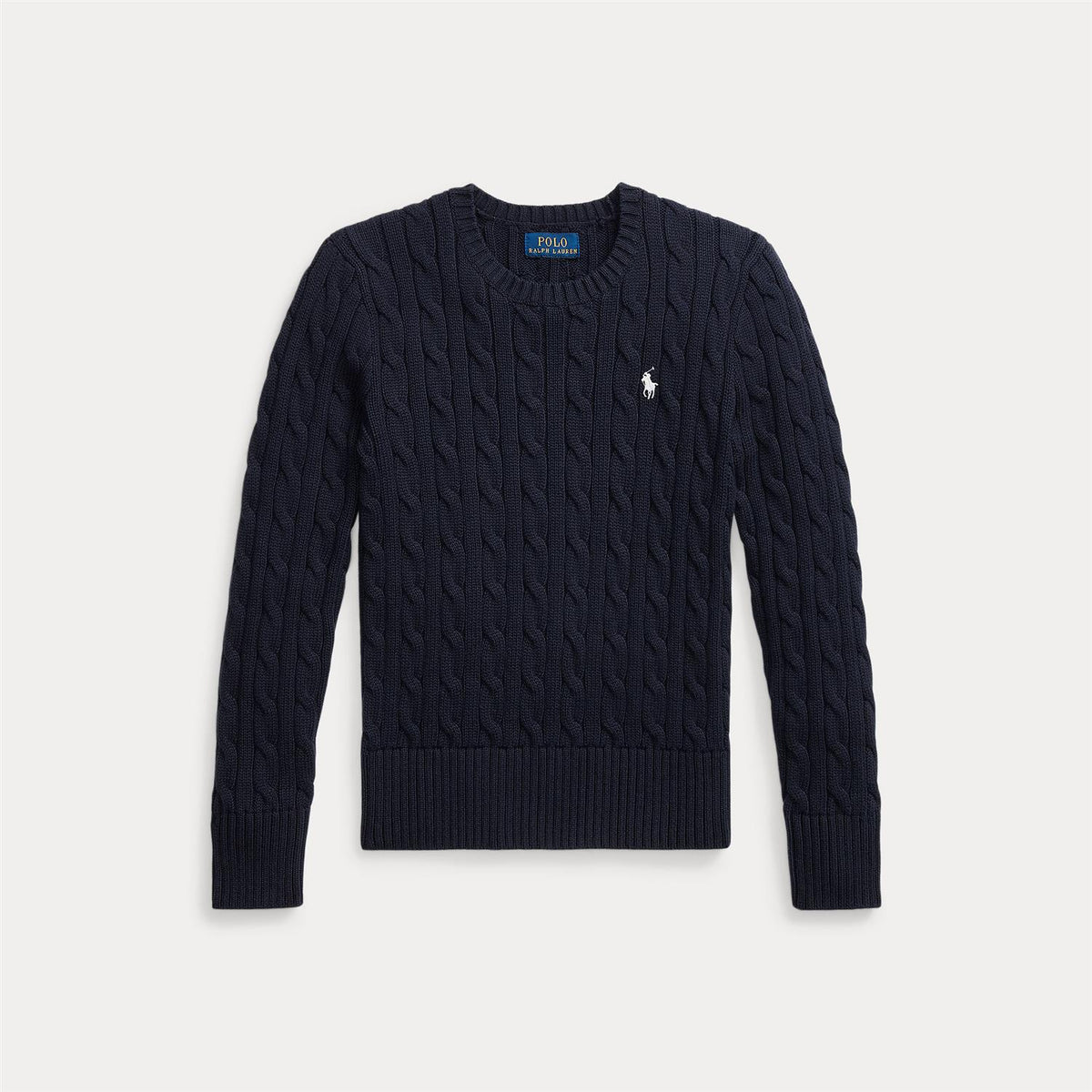 Polo - Ralph Lauren - Flettegenser - Jente - Blå - 8-16 år