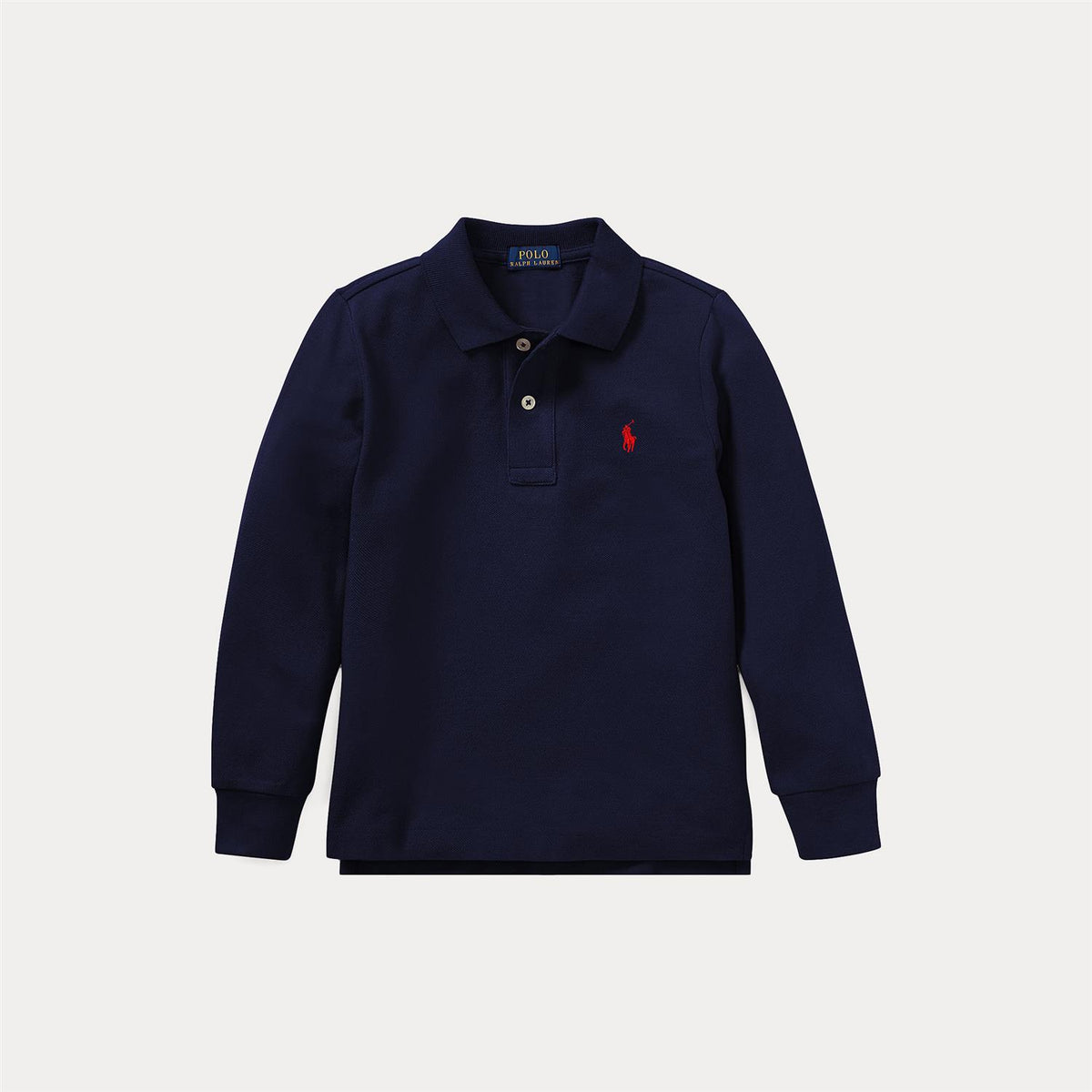 Polo Ralph Lauren – Piquet-skjorte – Blå – Gutt – 4-7 år