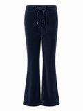 Vilje & Ve - Hermine Velour Pants - Deep Navy - Jente - 6-12 år